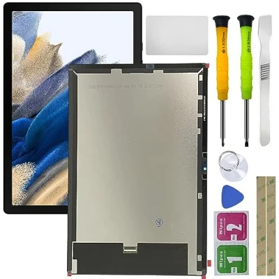 Abbildung von HQB STAR LCD Display Digitizer Touchscreen Ersatz für Samsung Galaxy Tablet Tab A8 10.5 2021 SM X200, X205 Assembly 10,5 Zoll SchwarzF