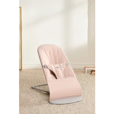 Abbildung von BabyBjörn Bliss Babywippe Gewebt, Light Pink Melange