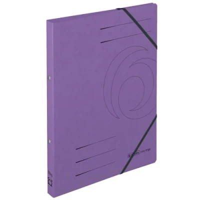 Abbildung von Herlitz Ringbuchmappe 1 Ringhefter Ringmappe A4 Quality violett