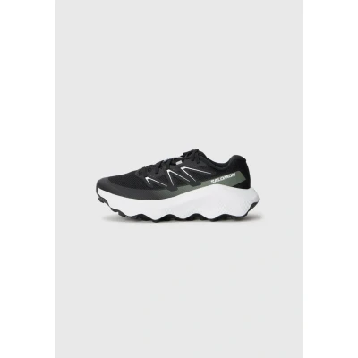Abbildung von Salomon Ultra FLOW 2 Laufschuh Trail, Damen, Größe: 39 1/3, Black/white/agave green Schuhe