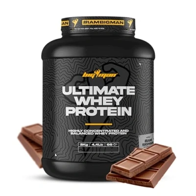 Abbildung von BigMan Ultimate Whey 2 kg (Chocolate) Konzentriertes Protein BCAA und Glutamin Großer Muskelaufbau Sporterholung Muskeltoning