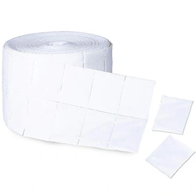 Abbildung von NEONAIL 500 Zelletten 12 Lagig Fusselfreie Pads Staubfreie Baumwollpads für Gel und Acrylnagelstyling Zellstofftupfer dicke ästhetische lagige Wischtücher (1x Stück)