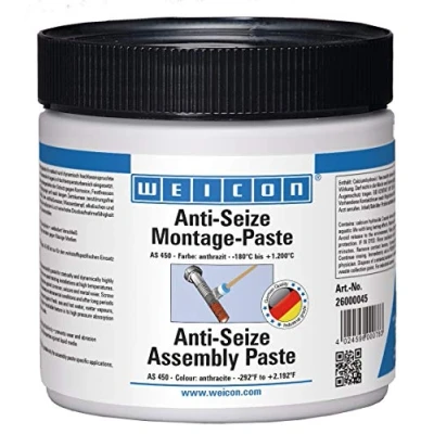Abbildung von WEICON Anti Seize Montagepaste 450 g hitzebeständiger Schutz gegen Korrosion, Festfressen und Verschleiß