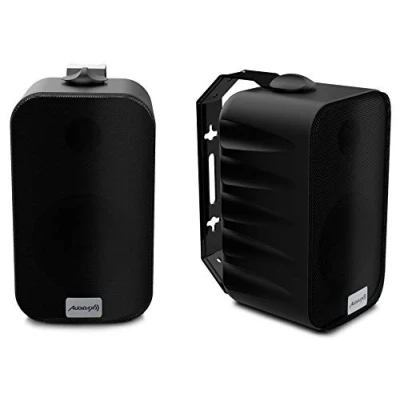 Abbildung von Audibax PR 42T Black Altavoces 4 Pulgadas 100V Instalación 2 Vías 75W Con soporte