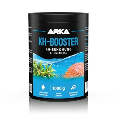 Abbildung von MICROBE LIFT KH Booster 1000 g Erhöht gezielt die Karbonathärte in Aquarien, stabilisiert pH Werte, für EIN gesundes Lebensumfeld Meer und Süßwasseraquarien.