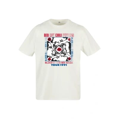 Abbildung von Upscale by Mister Tee RED HOT Chilli Peppers Oversize Tshirt print, Herren, Größe: XL, White