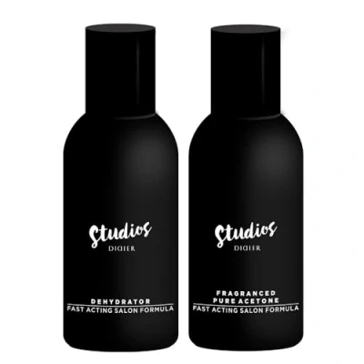 Abbildung von Didier Lab Duftendes Reines Aceton Nagellackentferner und Dehydrator für Nägel Nail zum Entfetten Desinfizieren Trocknen der Acetone mit Parfüm Set 2x150ml