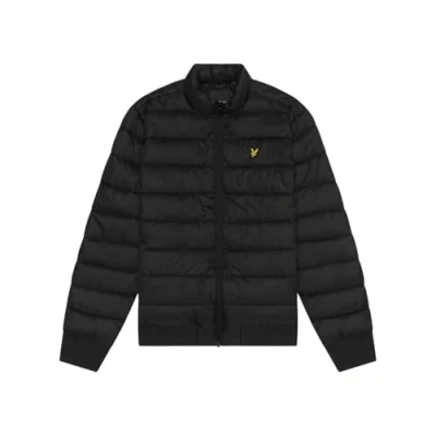 Abbildung von Lyle &amp; Scott Funnel NECK Wadded Winterjacke, Herren, Größe: Large, Jet black