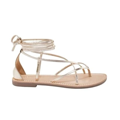 Abbildung von Les Tropeziennes par M Belarbi Djoya Zehentrenner, Damen, Größe: 41, Gold Schuhe