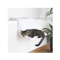 Abbildung von Trixie Katzen Hängematte Liegemulde für Heizkörper weiß