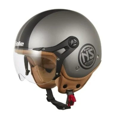 Abbildung von EOLE NSGREY000 Jethelm XS, 53 54 cm schwarz/grau ECE 22.06