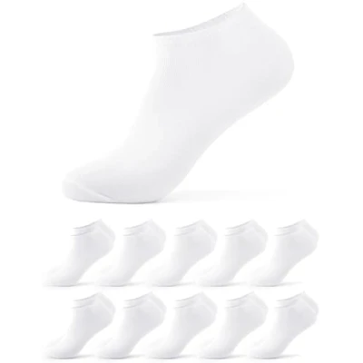 Abbildung von Occulto Herren Basic Sneaker Socken 10 20er Pack (Modell: Alex) X Weiß 47 50