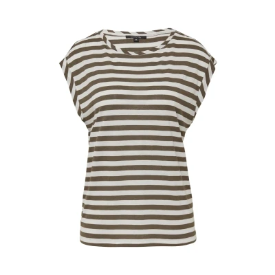 Abbildung von comma Tshirt print, Damen, Größe: 44, Karamell