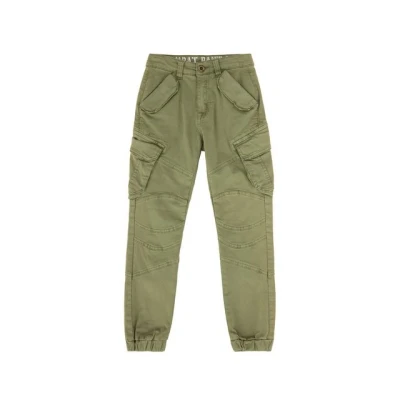 Abbildung von Alpha Industries Combat Cargohose für Kinder, Größe: 170/176, Olive