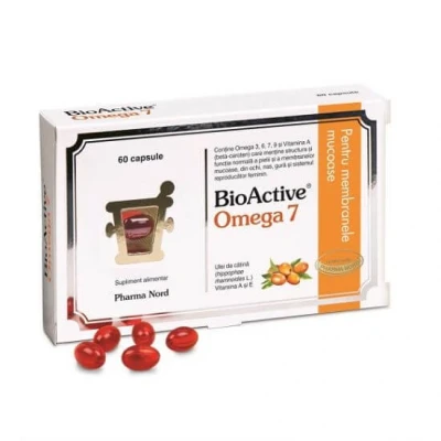 Abbildung von BIoActive Omega 7, 60 Kapseln, Pharma Nord