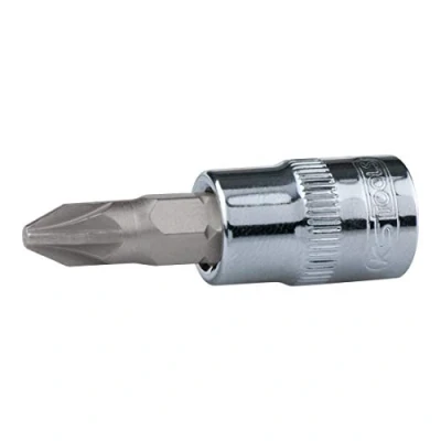 Abbildung von KS Tools 918.1417 1/4&quot; CHROMEplus Bit Stecknuss, PZ0