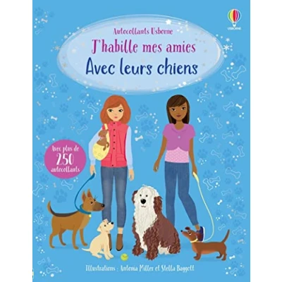 Abbildung von J&#039;habille mes amies Avec leurs chiens Dès 5 ans: plus de 250 autocollants