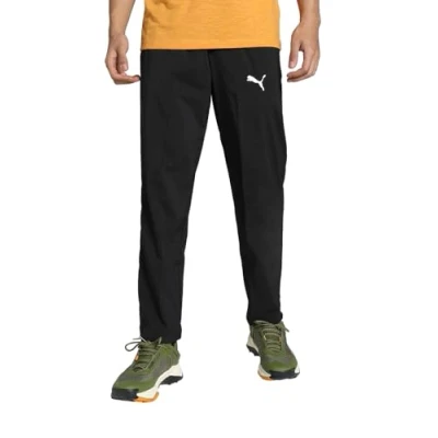 Abbildung von Puma Unisex Fit Woven Tapered Pant Gewebte Hose, Schwarz, L EU