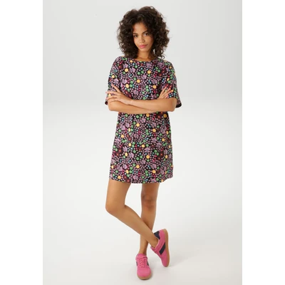 Abbildung von Aniston CASUAL Sommerkleid mit buntem, extravaganten Druck NEUE KOLLEKTION
