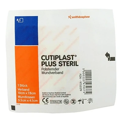Abbildung von Cutiplast Plus steril 7,8x10 cm Verband