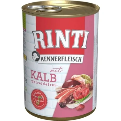 Abbildung von 24er Pack Rinti Pur Kennerfleisch Kalb 400g