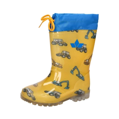 Abbildung von LICO Power Blinky Gummistiefel für Kinder, Größe: 27, Yellow/blue Schuhe