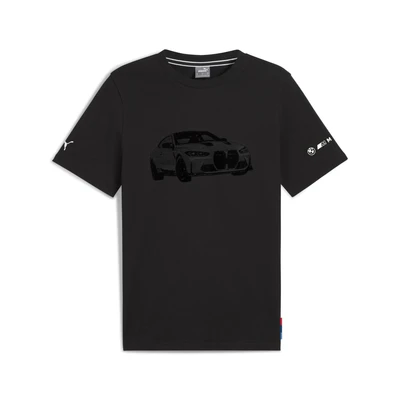 Abbildung von Puma BMW Graphic TEE Tshirt print, Herren, Größe: Large, Black