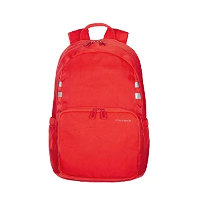 Abbildung von Tucano Laptoprucksack für Sport und Arbeit, 15.6 Zoll Computer MacBook 15 Zoll. Gepolsterte schützende Tasche Laptop, Tablet iPad. Rucksack Damen Herren, Büro Universität