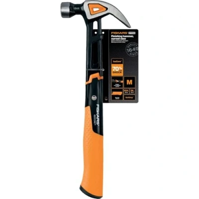 Abbildung von Fiskars Zimmermannshammer Kunststoffstiel 450g (1027202)