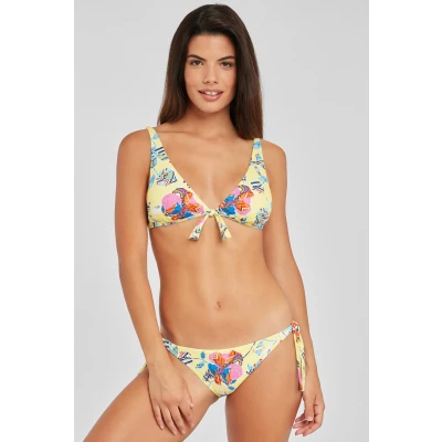 Abbildung von Sunseeker JAM Bikinihose gelbbunt, Damen, Größe: 34, Gelb bunt