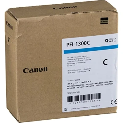 Abbildung von Canon PFI 1300B Blau Druckerpatrone