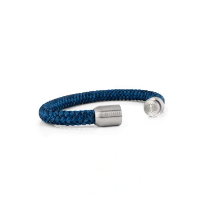 Abbildung von Akitsune Portus Segeltau Armband, Herren, Größe: 23cm, Blau