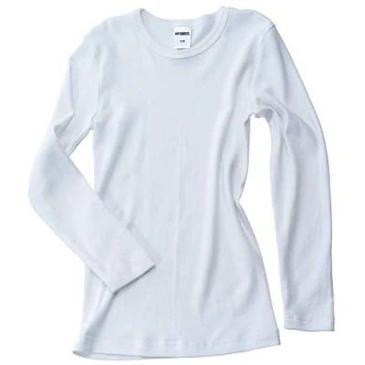 Abbildung von HERMKO Unterziehshirt 2830 Kinder langarm Shirt 100% Bio Baumwolle Longsleeve Mädchen Jungen
