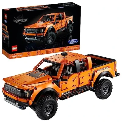 Abbildung von LEGO 42126 Technic Ford F 150 Raptor Pick Up Truck, Modellauto für Erwachsene, Exklusives Sammlermodell