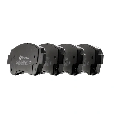 Abbildung von BREMBO P 83 027 Bremsbelagsatz mit akustischer Verschleißwarnung ohne Zubehör TOYOTA: Celica VI Coupe, Camry IV Limousine, Altezza, LEXUS: LS I