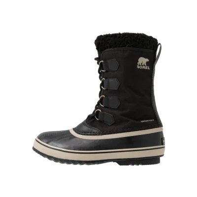 Abbildung von Sorel 1964 PAC Nylon WP Snowboot/Winterstiefel, Herren, Größe: 40, Black/ancient fossil Lederimitat/textil