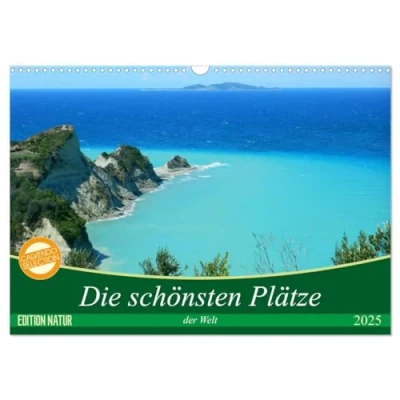 Abbildung von Die schönsten Plätze der Welt (Wandkalender 2025 DIN A3 quer), CALVENDO Monatskalender