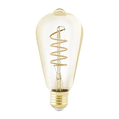 Abbildung von EGLO E27 ST64 SPIRAL 4W 245LM 2200K DIMMER AMBER PAKET 8