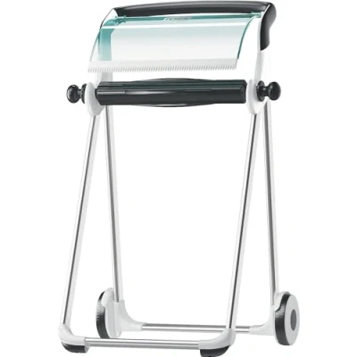 Abbildung von TORK Putzrollenhalter Performance W1 1 Rolle weiß, türkis