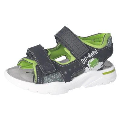 Abbildung von Ricosta Road WMS: mittel Sandale, Sommerschuh, Klettschuh, Sandalette, mit praktischem Klettverschluss
