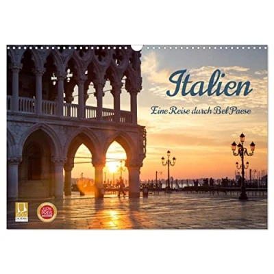 Abbildung von Italien Eine Reise durch Bel Paese (Wandkalender 2025 DIN A3 quer), CALVENDO Monatskalender