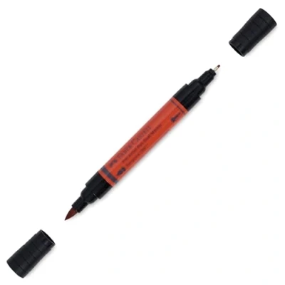 Abbildung von Faber Castell PITT Artist Pen Dual Marker India Ink sanguine
