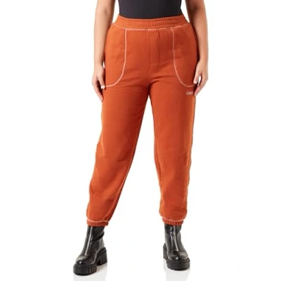 Abbildung von Calvin Klein Damen Jogger 000QS7041E Strickhosen, Orange (Ginger Bread/Copper Coin Stitching), XL