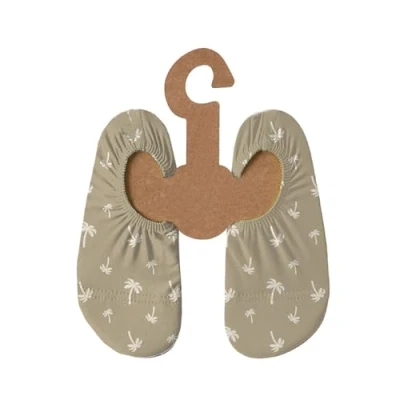Abbildung von Slipstop Kinder Strandschuhe Anti Rutsch Sport Schuhe Schwimmschuhe Badeschuhe Urlaub Yoga für Mädchen Palm Sand Sonnenschutzfaktor 50+, Gr. 30 32