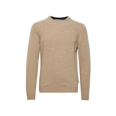 Abbildung von Casual Friday Cfkarl CREW NECK Bounty Strickpullover, Herren, Größe: Large, Silver mink melange
