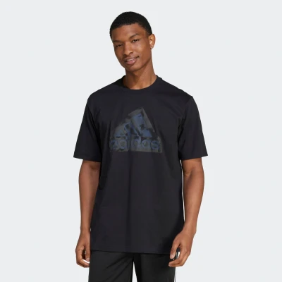 Abbildung von adidas Sportswear Future Icons Graphic TEE Tshirt print, Herren, Größe: Medium, Black