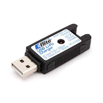 Abbildung von E Flite 1S 350mAh USB LiPo Ladegerät: Nano QX