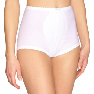 Abbildung von Playtex Damen Shapewear Höschen aus Mikrofaser Slip, Weiss, L