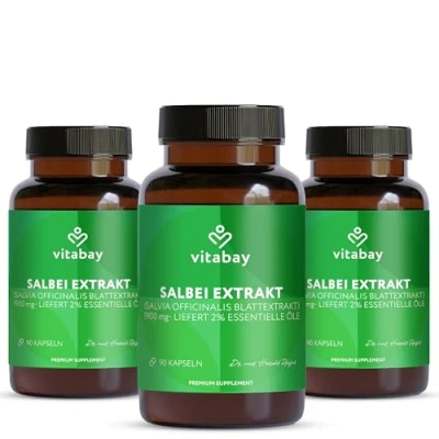 Abbildung von Vitabay SALBEI EXTRAKT 1900 mg 270 St