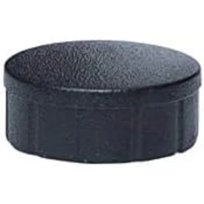 Abbildung von Magnet Maulsolid, Rundmagnet, bruchsicherer Kunststoff, 150 g Haftkraft, 15 x 7 mm, schwarz, 6161590